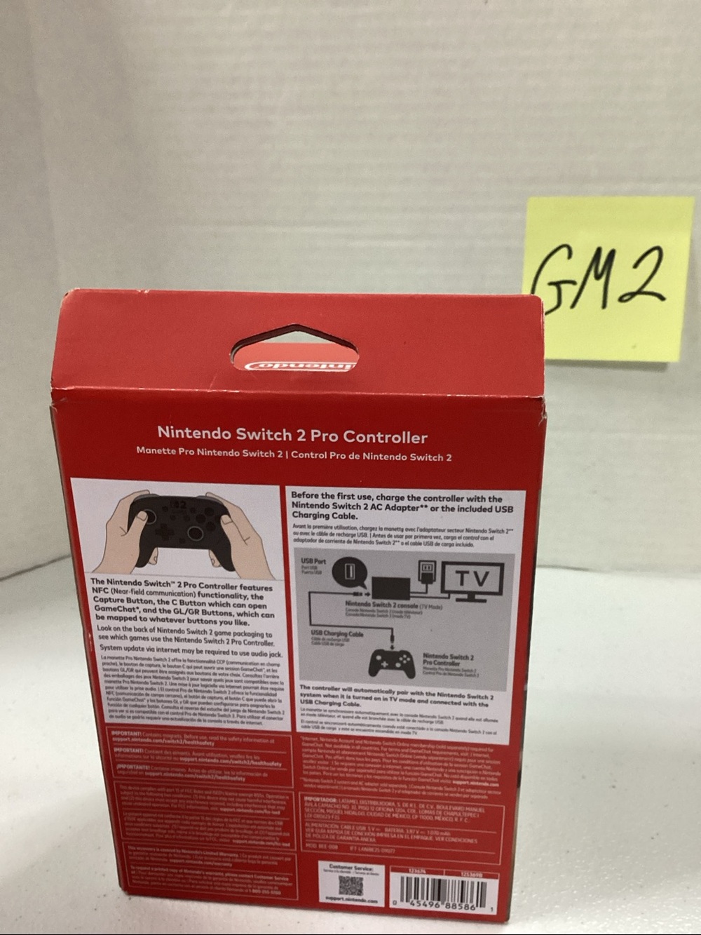 Nintendo Switch 2 Pro Controller - Picture 2 of 3